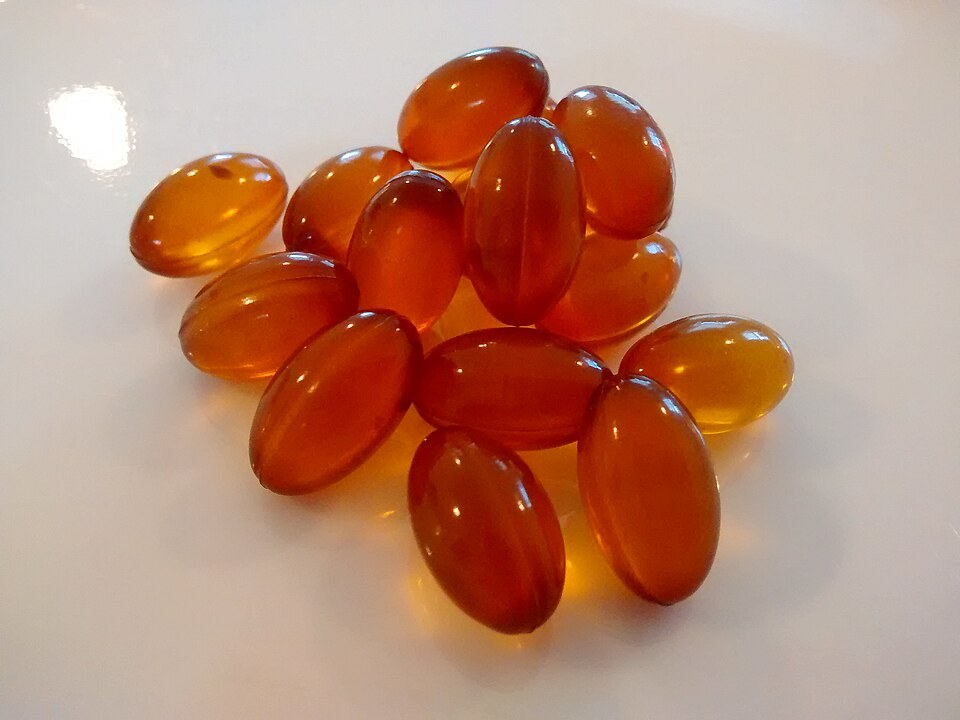 Dietary supplement softgel capsules